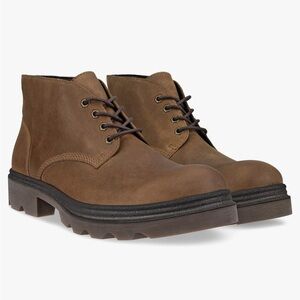 ECCO Grainer - Men's Suede Chukka Boot - Brown NEW size 12